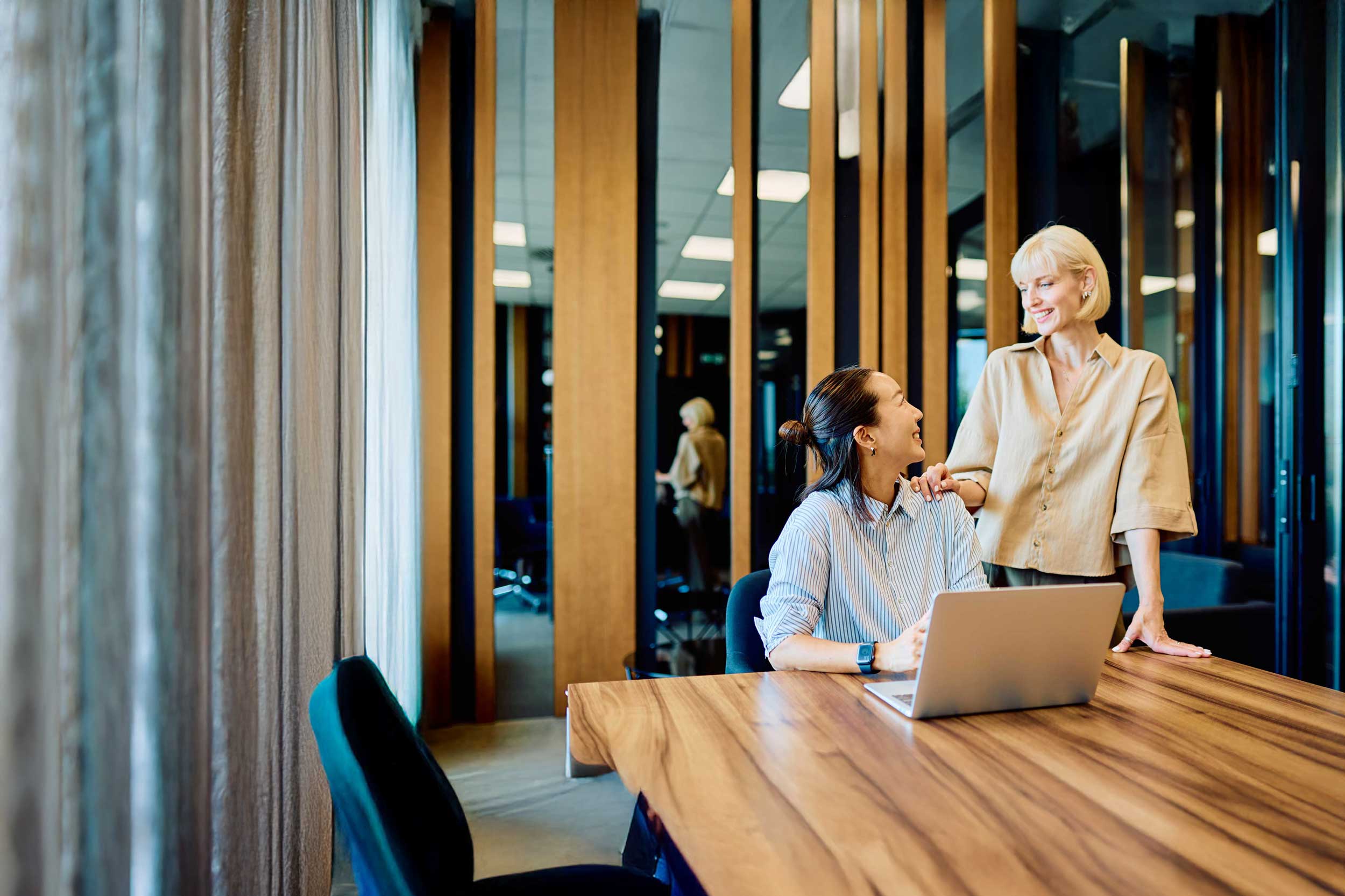 Zusammenarbeit im Büro